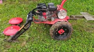 косилка Пахарь с Агатом и прицепом ( второй день испол?