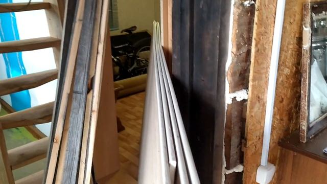 Ремонт🔨 старого дачного домика🏠. Утеплил МАНСАРДУ?
