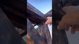 Качели из бруса для дома и дачи своими руками.