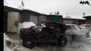 Мгновенная карма на дороге