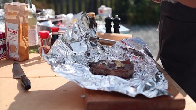 Мясо с мозговыми косточками | Рецепт на гриль-очаге Elbru смотреть онлайн