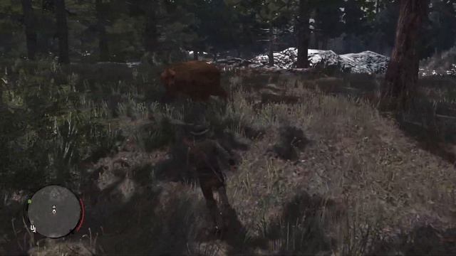 Red Dead Redemption Remastered на 100%. Как убить медведя ножом. «Опытн