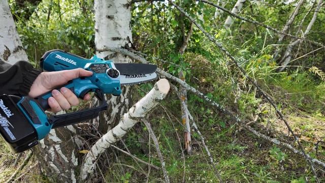 Я сделал её ЛУЧШЕ! Мини-пила Makita DUC150 🪚🌳 смотреть онлайн