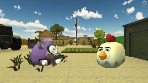 Обычный мой день в ChickenGun 3