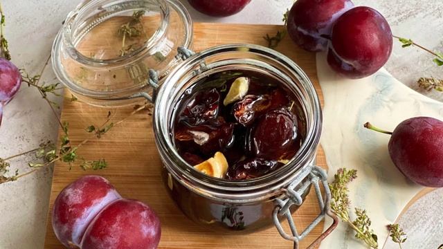 Вяленые сливы в домашних условиях смотреть онлайн