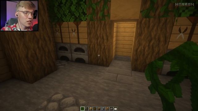 КАК ПОСТРОИТЬ КРАСИВЫЙ ДОМ В СКАЛЕ В МАЙНКРАФТ? ► MINECRAF