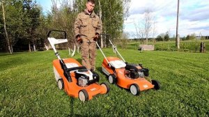 Сравнение газонокосилок STIHL RM 253  и RM 448. Есть ли разница