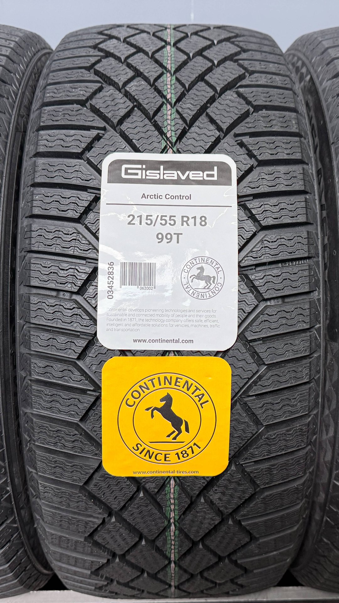 Gislaved Arctic Control 215/55 R18 99T XL