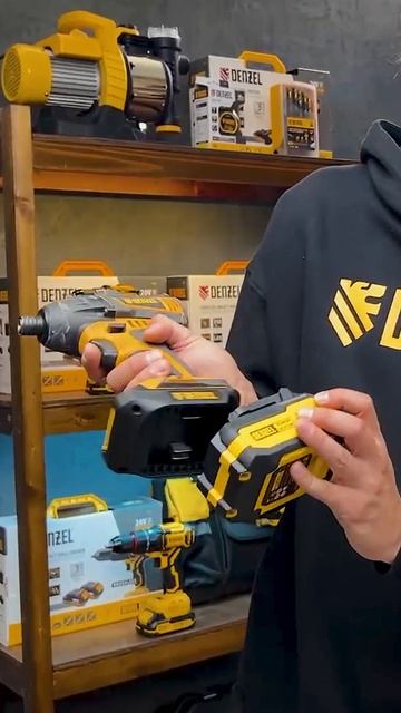 Представляем адаптер-переходник для аккумуляторов Denzel Power System смотреть онлайн