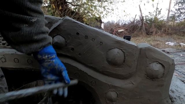 Мостик из цемента. Своими руками. смотреть онлайн