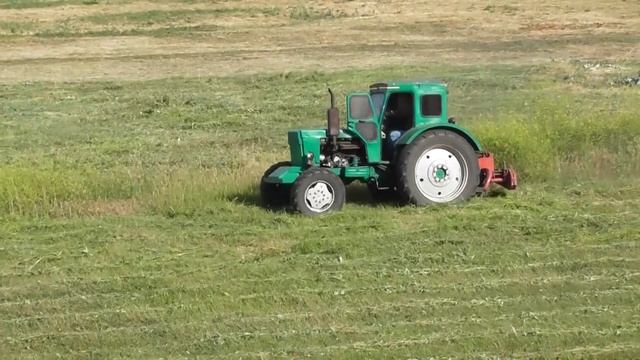 МЕХ косилка травы. Уничтожение сорняков.Трактор за ра?