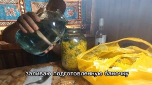 Делаю уксус из цветков одуванчика