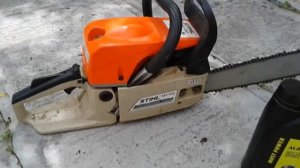 Как завести бензопилу STIHL MS 660 цыганский Бензопила шти?