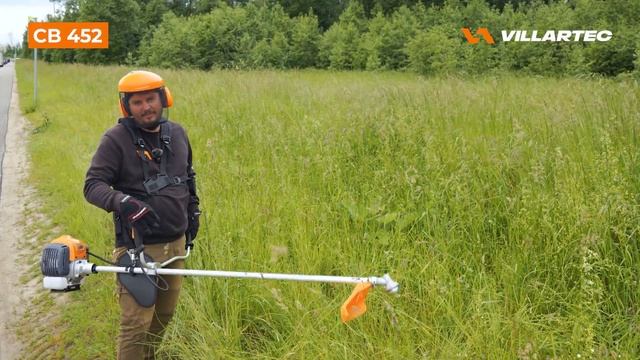Мотокоса/триммер VILLARTEC CB 452 для абсолютно любой травы -