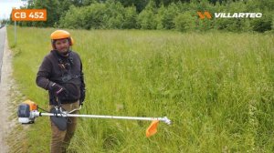 Мотокоса/триммер VILLARTEC CB 452 для абсолютно любой травы -