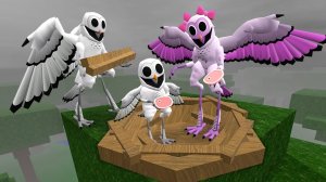 СОВИЙ ДОМ — Тайное гнездо на дереве в игре «99 ночей в лесу» анимация роблокс