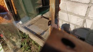 Тест монолита 4мм (монолитный поликарбонат) кувалдой