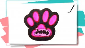 Как нарисовать Таба-Лапку