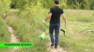 ТЕСТ БЕНЗОТРИММЕРА KRONA KZ-7000! 4Х-ТАКТНЫЙ ДВИГАТЕЛЬ БЕЗ С?