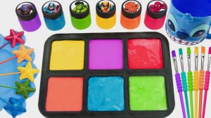 Мультики для детей. Яркие звездочки и слайм в формочке. Смотреть онлайн яркие мультики для малышей