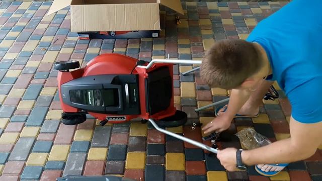 Газонокосилка Einhell GC-EM 1742