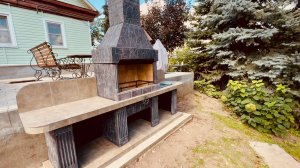 Сборка садовой печи №16. Компания «Династия»