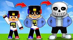 КАК ИГРАТЬ ЗА САНС АНДЕРТЕЙЛ в МАЙНКРАФТ НО ДЕВУШКА НУБ И ПРО ВИДЕО ТРОЛЛИНГ MINECRAFT SANS Евгенбро