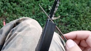 Как заточить цепь мини пилы