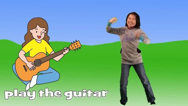 Англ-й для детей. Урок 3 - Action Words -1- Let's get up & move! Talking Flashcards. смотреть онлайн