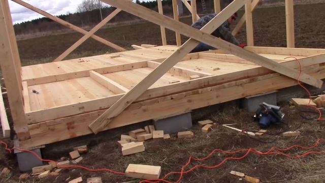 Каркасная бытовка 6 на 4 своими руками с односкатой крышей смотреть онлайн