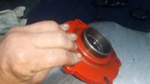 Брайт 135. Устранение течи масла из редуктора.