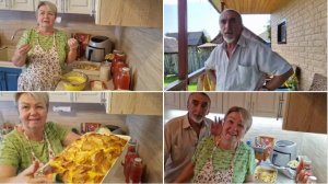 ГОТОВЛЮ МАМИНЫ ЯБЛОКИ В ДУХОВКЕ И ЗАОДНО ЩУКУ В МАРИНАДЕ.