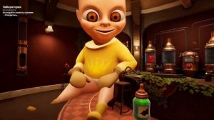 ЛЫСЫЙ ВЕЛИКАН В ЛАБОРАТОРИИ ?! ИГРА The Baby In Yellow
