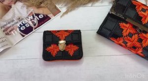 Мини кошелек. видео обзор.#handmende