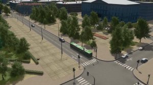 Tyumen City. Тюмень в Cities Skylines (3D модель города, макет Тюмени)