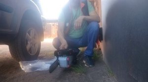 Компактная бензопила Ставр.