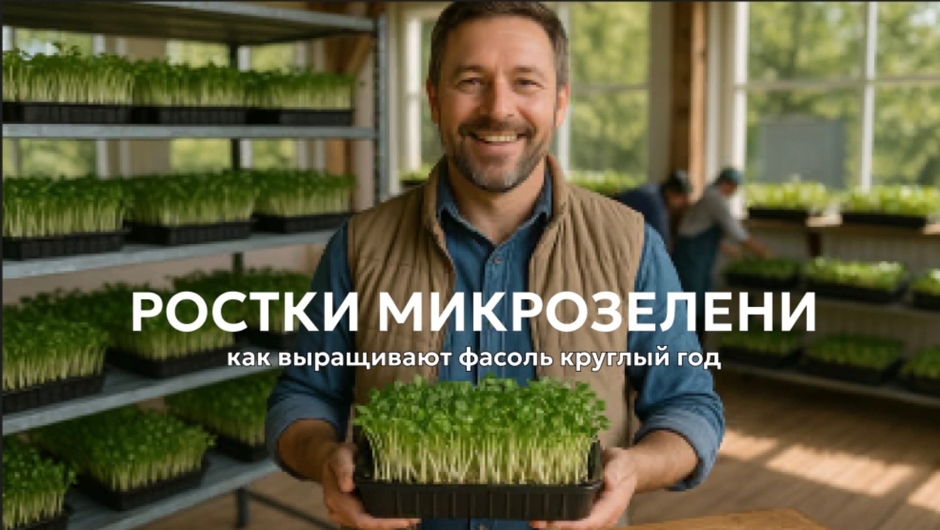 Выращивая ростки фасоли этим методом, можно собирать урожай круглый год 🥬 смотреть онлайн