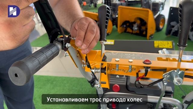 Снегоуборщик DON-FILD KCM24D видео сборки смотреть онлайн