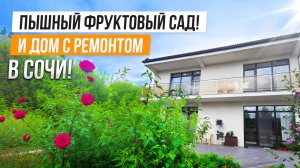 ВТОРИЧКА С РЕМОНТОМ И БОЛЬШИМ ФРУКТОВЫМ САДОМ!