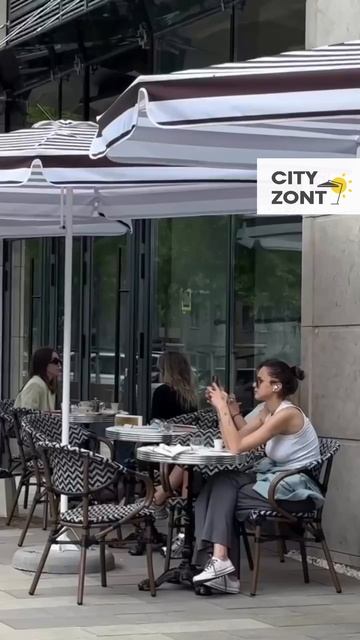 Эстетика уличных зонтов для кафе и ресторанов | City-Zont смотреть онлайн