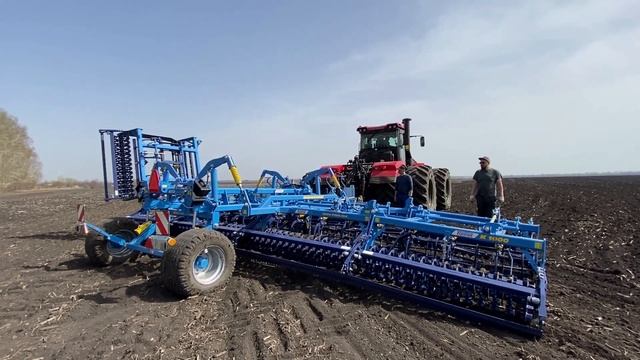 Пуско-наладочные работы культиватор К-1000, Фармет смотреть онлайн