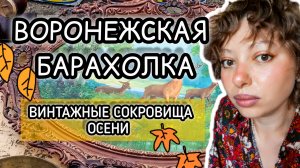 ВОРОНЕЖСКАЯ БАРАХОЛКА| ВИНТАЖНЫЕ СОКРОВИЩА ОСЕНИ 🍂