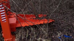 Корчеватель деревьев БЛ-270 на с/х навеску трактора