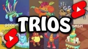 Лучшие Трио Монстров в My Singing Monsters  (Мои Поющие Монстры, Msm, Мсм)