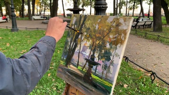 Сергей Любимов. Тенистый сад. смотреть онлайн