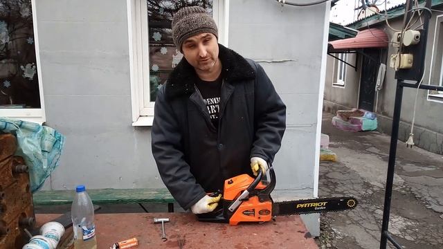 Глохнет и плохо заводится бензопила Patriot 4016. Китай мод?