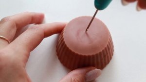 Мастер-класс. Свеча десерт своими руками обучение