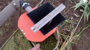 Измельчитель садовый для веток на УШМ Affe mini