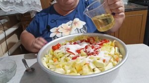 ТЁЩИН ЯЗЫК ИЗ КАБАЧКОВ НА ЗИМУ. Для любимой тёщи.