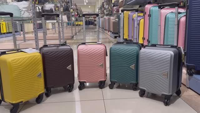 340-1602_чемоданы из ABC-пластика Valigetti, ручная кладь для авиакомпании Победа смотреть онлайн